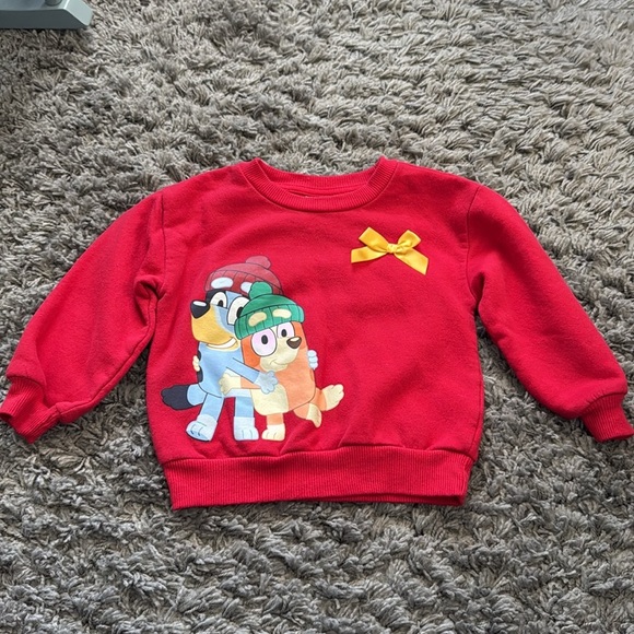 Bluey Christmas Sweatshirt and Bell Bottom Pants Set - Picture 2 of 9